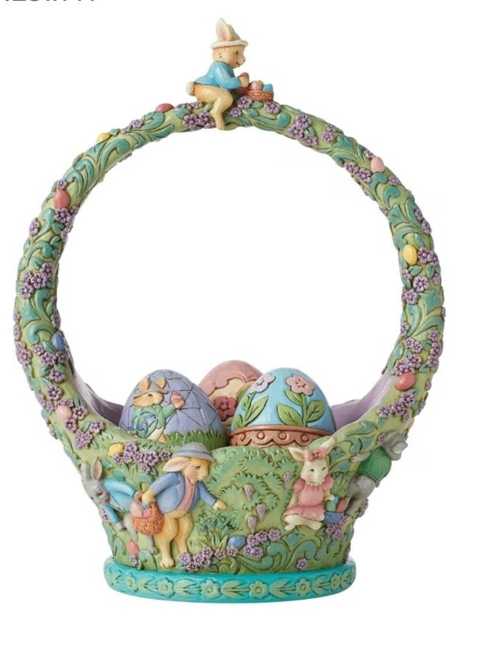 Jim Shore Easter Basket